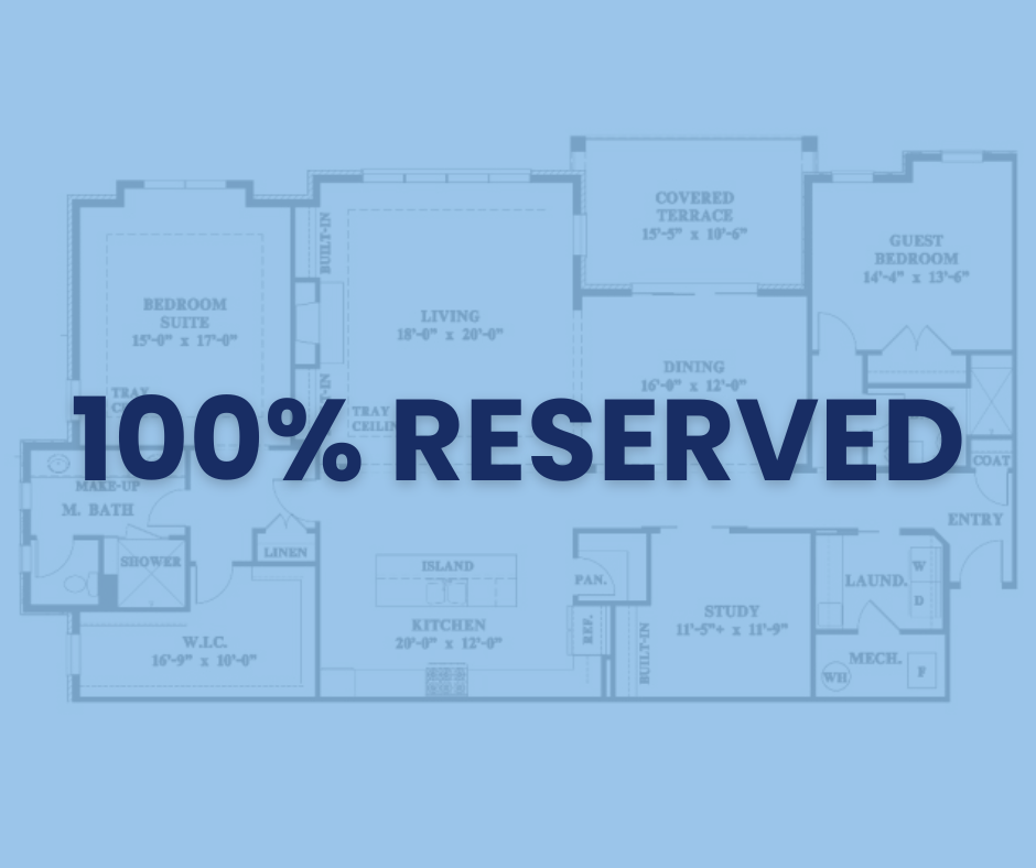 Laurel Floorplan 100% reserved