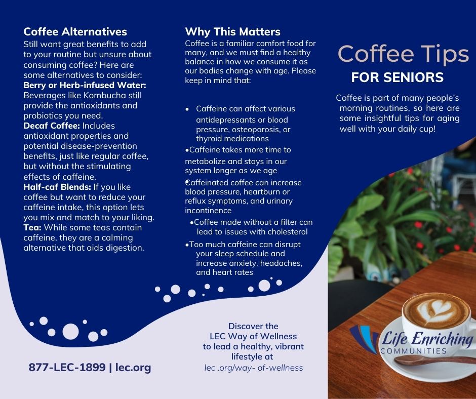 coffee tips brochure