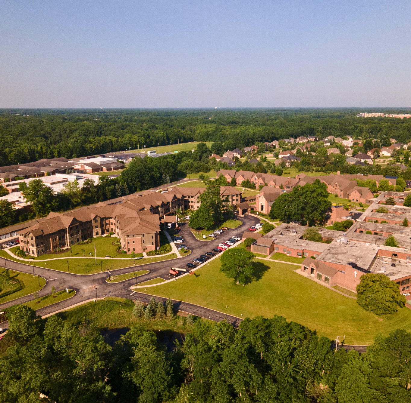 Aerial of Concord Reserve