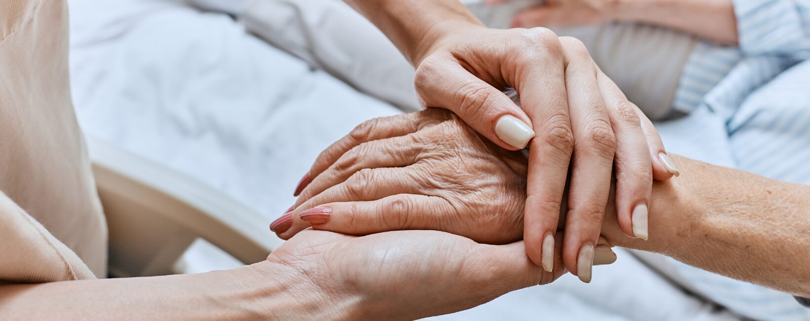 Holding hands