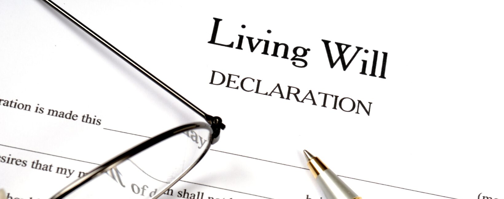 Living will document